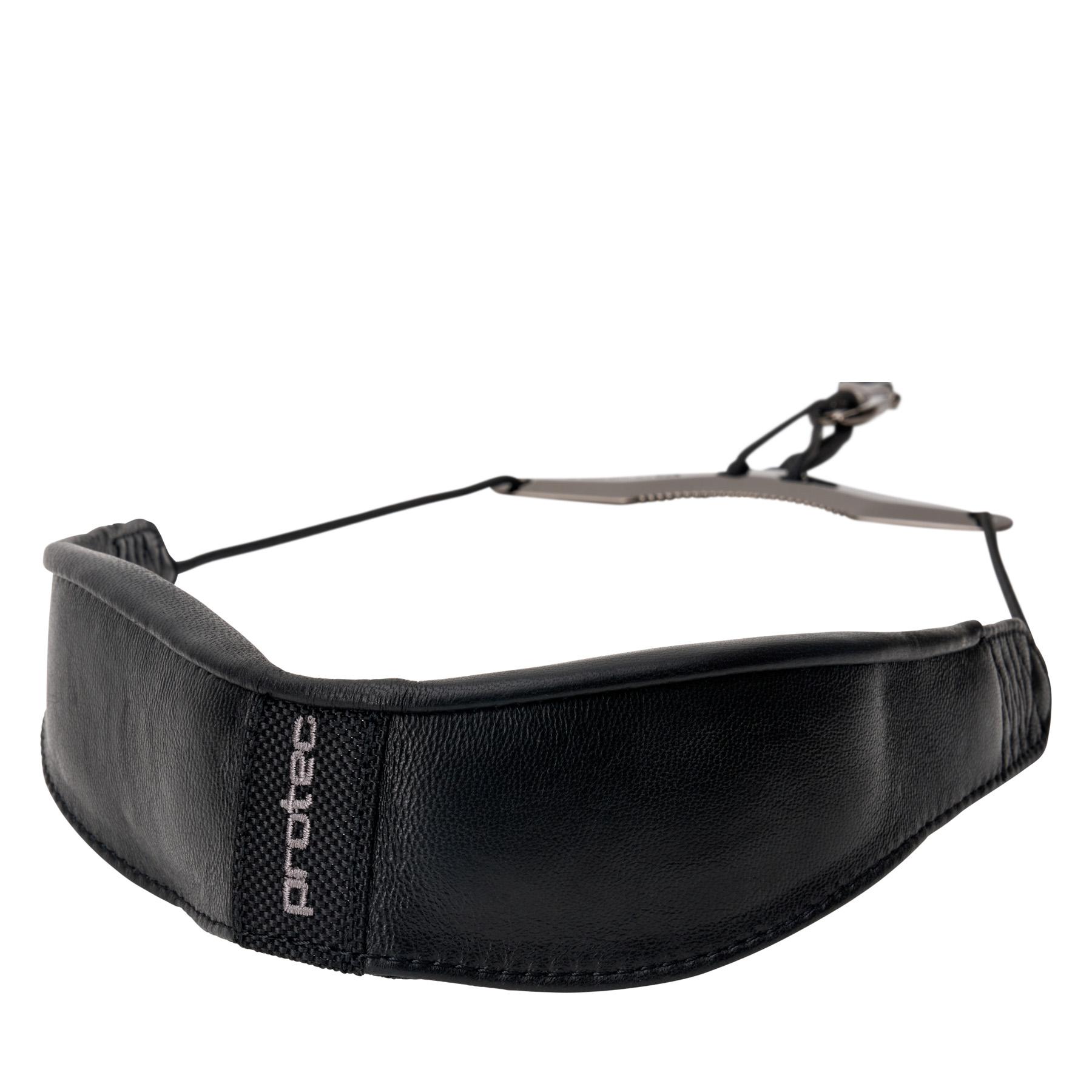 Saxophone Neck Strap - Less Stress Leather, Comfort Bar & Metal